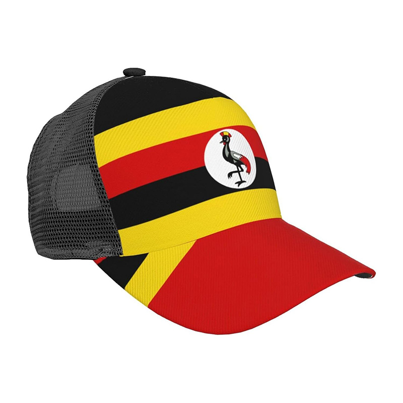 Uganda 2026 NRM Elections Flag / T-shirt/ Scarf / Hat set Custom-09